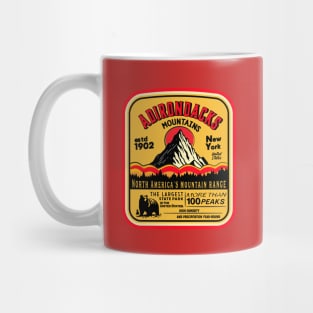 Adirondack Mountains (ADK) Aged Look Mug